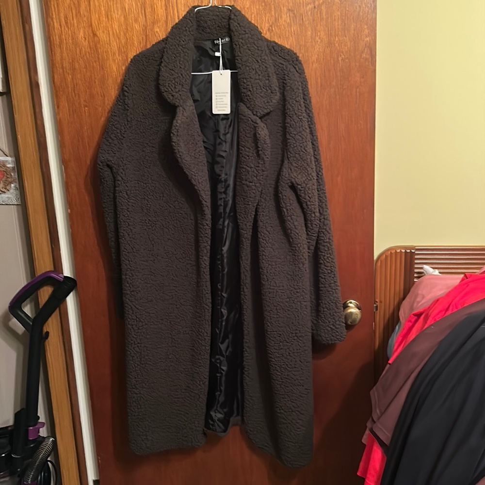 Long Teddy Bear Coat